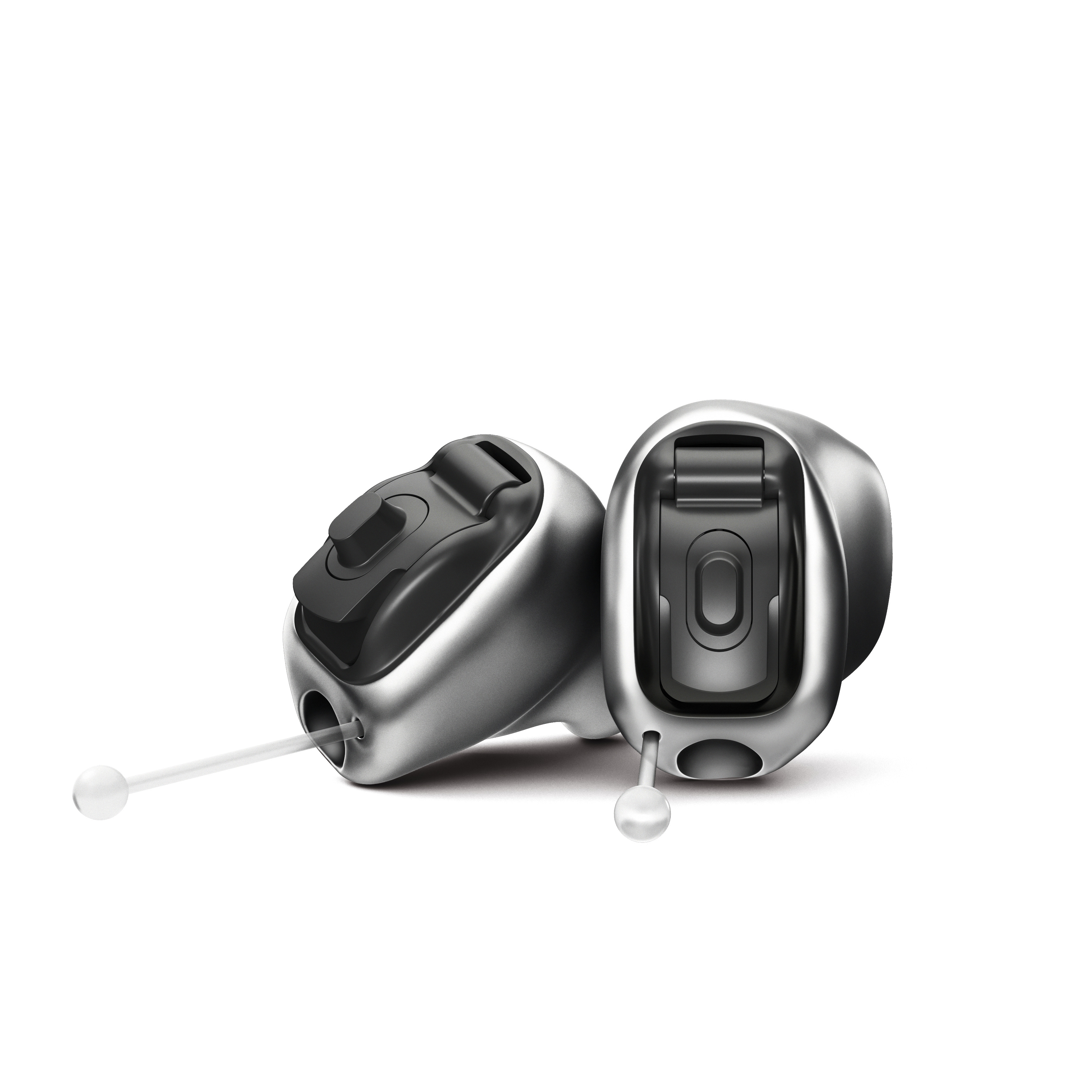 Phonak Virto B-Titanium – Titan-Otoplastiken im Paar